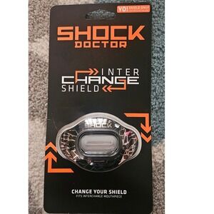 Shock Doctor InterChange Shield‎ Lip Guard Mouthguard Black Camo Protective